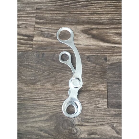 Western Curb Bit Chrome Plated - Picture 4 of 6